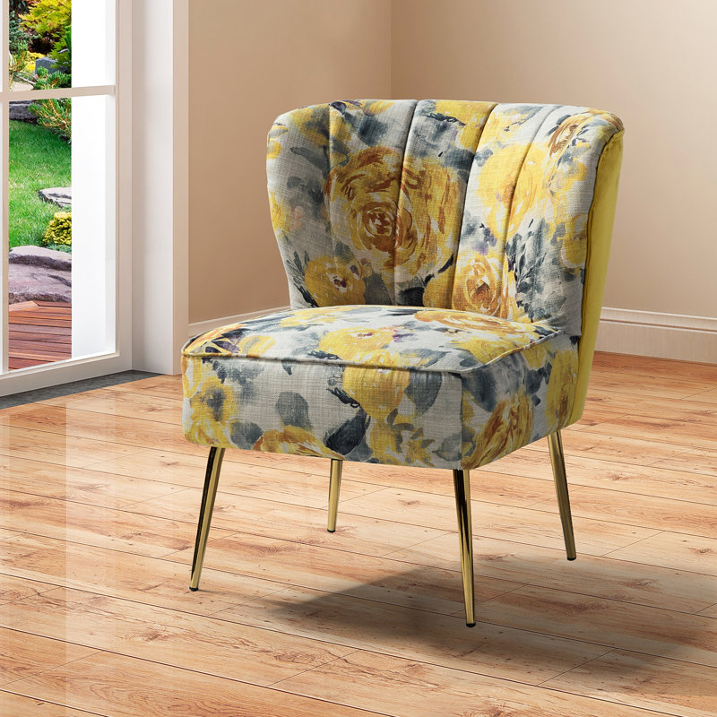 Etta Avenue™ Claudie Upholstered Side Chair & Reviews | Wayfair